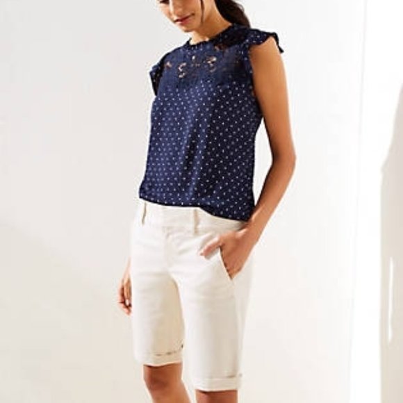 LOFT Pants - Loft Bermuda Roll Shorts
